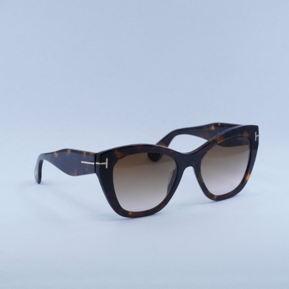 🕶️ New Tom Ford Cara FT0940 55F Sunglasses - Vintage Dark Havana Frame - Picture 4 of 11